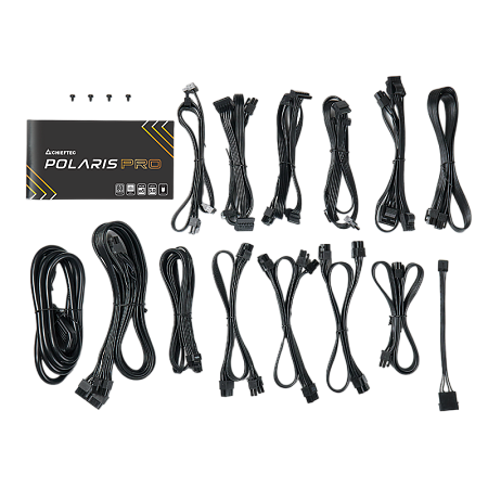 Power Supply ATX 1300W Chieftec POLARIS PRO PPX-1300FC-A3 80+ Platinum, 135mm, Active PFC, Half-Brid