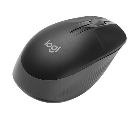 Wireless Mouse Logitech M190 Full-size, 1000 dpi, 3 buttons, Ambidextrous, 89,9g., 1xAA, 2,4Ghz, Bla Wireless Mouse Logitech M190 Full-size, 1000 dpi, 3 buttons, Ambidextrous, 89,9g., 1xAA, 2,4Ghz, Bla