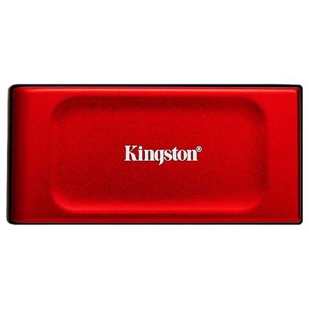Внешний портативный SSD накопитель Kingston XS1000, 1 ТБ, Красный (SXS1000R/1000G)