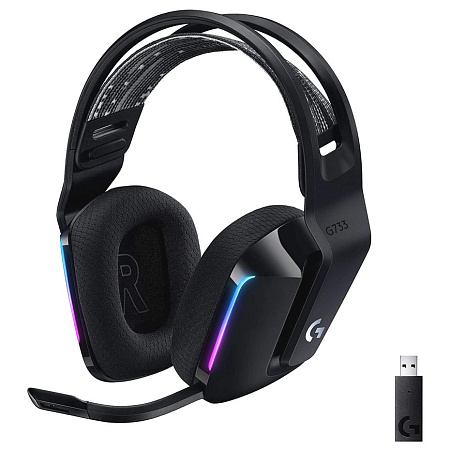 Gaming Wireless Headset Logitech G733, 40mm drivers, 20-20kHz, 39 Ohm, 87.5dB, 278g, 29h, BLUE VO!CE Gaming Wireless Headset Logitech G733, 40mm drivers, 20-20kHz, 39 Ohm, 87.5dB, 278g, 29h, BLUE VO!CE