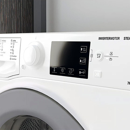 Стиральная машина Whirlpool WRSB 7259 WS EU, 7кг, Белый