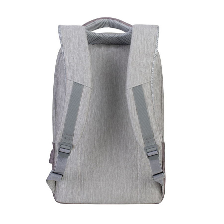 Backpack Rivacase 7562, for Laptop 15,6" & City bags, Gray/Mocha