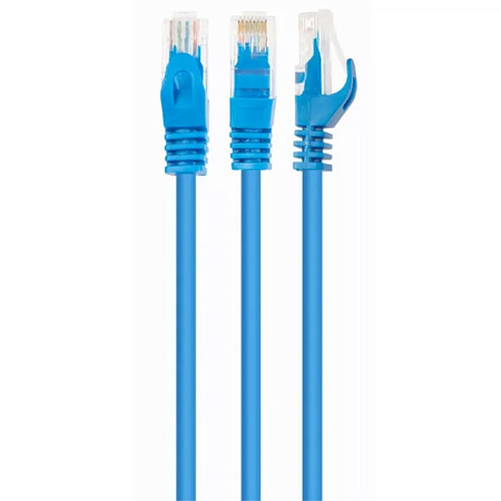 Патч-корд Cablexpert PP6U-0.5M/B, Cat6 UTP, 0,5м, Синий