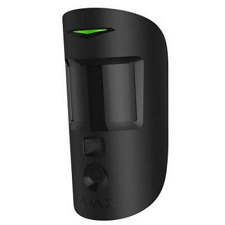 Ajax Wireless Security Motion Detector with Photo "MotionCam", Black