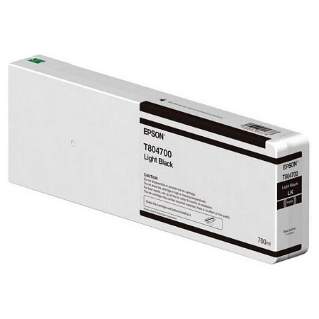 Картридж чернильный Epson T804 UltraChrome HDX/HD, 700мл, Черный