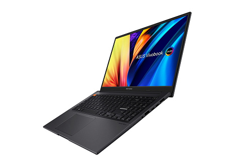 Ноутбук 15,6" ASUS Vivobook S 15 OLED M3502QA, Indie Black, AMD Ryzen 5 5600H, 16Гб/512Гб, Без ОС