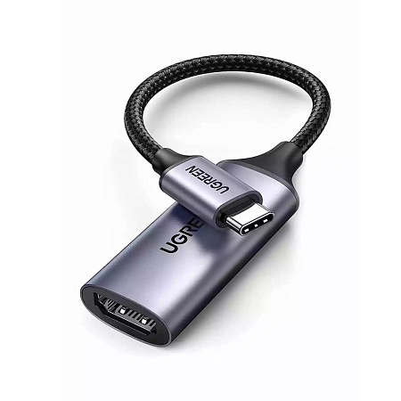 UGREEN Adapter Type-C 3.0 to HDMI V2.0 4K@60Hz Thunderbolt 3 Compatible | CM297, Space Gray