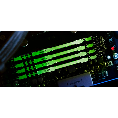 16GB DDR4-3200MHz Kingston FURY Beast RGB (KF432C16BB1A/16), CL16-18-18, 1.35V, Intel XMP 2.0, Blk 16GB DDR4-3200MHz Kingston FURY Beast RGB (KF432C16BB1A/16), CL16-18-18, 1.35V, Intel XMP 2.0, Blk