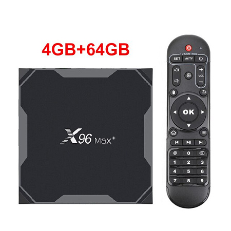 Media Player ANDROID TV Box X96 max plus 4Gb/64Gb, samsun ,vesta ,hisense,lg,voltus,крепление для телевизора