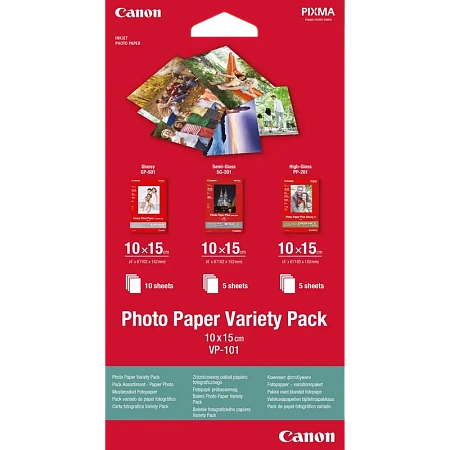 Фото бумага Canon Photo Paper Variety Pack, А6