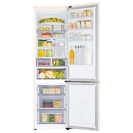 Холодильник Samsung RB38T676FEL/UA, Бежевый