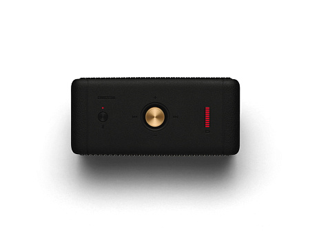 Marshall EMBERTON Portable Bluetooth Speaker - Black and Brass