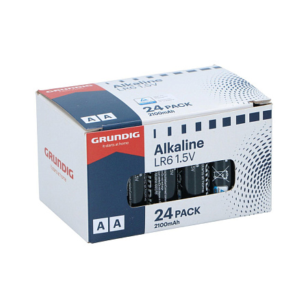 GRUNDIG Battery Alkaline AA/LR6 2100mah 24pcs