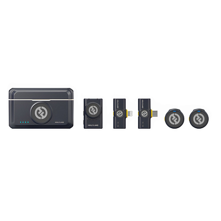 Hollyland Lark M2 Combo Wireless Microphone, Black
