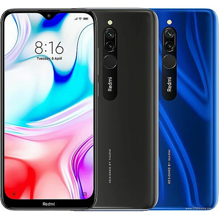 Redmi 8A 8 Core/2/32 Gb Global blue/6.22"1520x720/12 Mpix, 2 Mpix/5000Mah, iphone, xiaomi, samsung, oppo, чехол, стекло