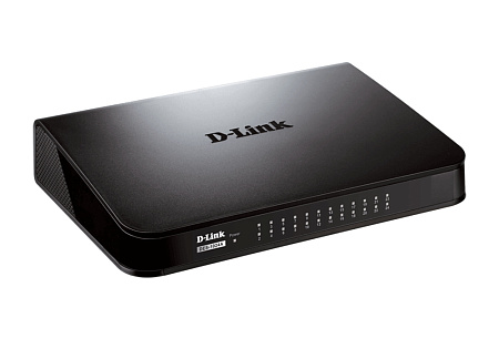 24-port 10/100Mbps Desktop Switch D-Link "DES-1024A/E1B", Plastic Case