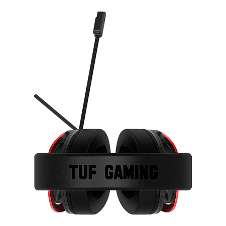 Игровая Гарнитура ASUS TUF Gaming H3, Проводной аналоговый, Чёрный/Красный 