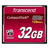 Карта памяти Transcend CompactFlash 800, 32Гб (TS32GCF800)