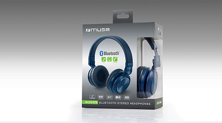 Наушники MUSE M-276 BTB, Синий Наушники MUSE M-276 BTB, Синий