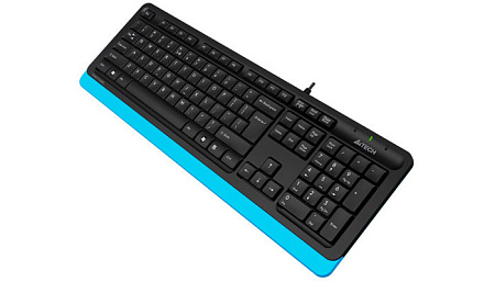 Keyboard A4Tech FK10, Multimedia Hot Keys, Laser Inscribed Keys , Splash Proof, 1.5m, USB, EN/RU/RO,