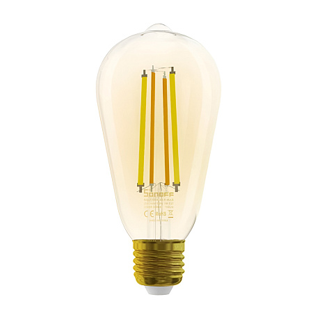 Sonoff Smart LED Filament Bulb (Amber) Wi-Fi E27 7W 700Lm (B02-F-ST64) Sonoff Smart LED Filament Bulb (Amber) Wi-Fi E27 7W 700Lm (B02-F-ST64)