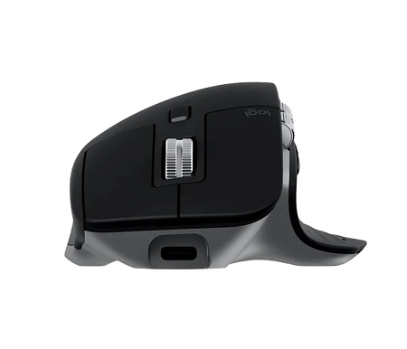 Wireless Mouse Logitech MX Master 3S for Mac, 200-8000 dpi, 7 buttons, Ergonomic, 141g, 500mAh, Sile
