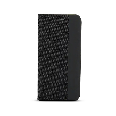 WOO Case Shell Flip Nylon Oppo Reno 12F/12FS 4G, Black WOO Case Shell Flip Nylon Oppo Reno 12F/12FS 4G, Black