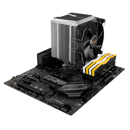 AC be quiet! "Shadow Rock 3" (11.5-24,4dBA, 1600RPM, 120mm, PWM, 190W, 5x6mm, 710g.)