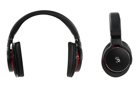 Игровая Гарнитура Bloody M550, Проводной аналоговый, Чёрный