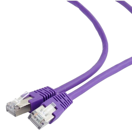 Patch Cord Cat.6/FTP,    5m, Purple, PP6-5M/V, Cablexpert