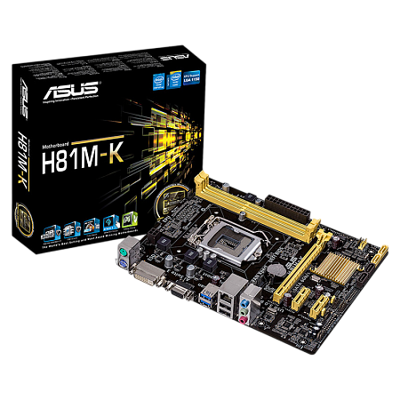 MB Asus H81M-K mATX