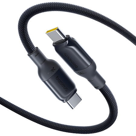 Baseus Cable Type-C to Type-C, 240W, 1m, PicoGo Series, Cosmic Black