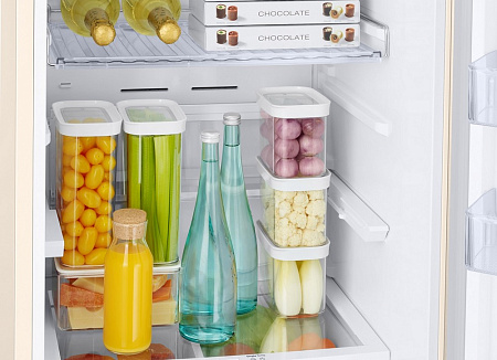 Холодильник Samsung RB38T676FEL/UA, Бежевый