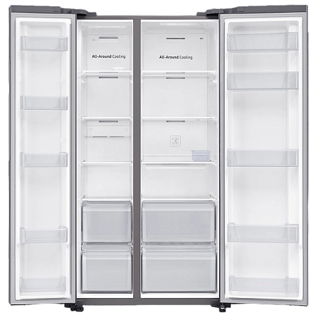 Холодильник Samsung RS61R5001M9/UA, Серебристый Холодильник Samsung RS61R5001M9/UA, Серебристый