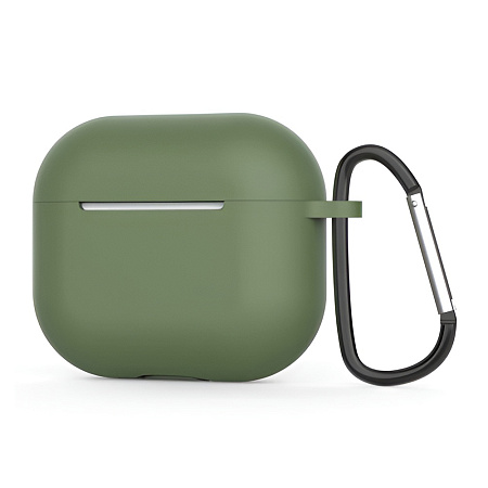 Helmet Case Silicone Airpods Pro, Pine Green Helmet Case Silicone Airpods Pro, Pine Green