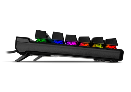 Gaming Keyboard SVEN KB-G9500, Mechanical, Blue SW, Fn keys, Programmable, Win Lock, Wrist rest, RGB