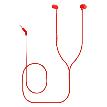 JBL Earphones 3.5mm with Mic Tune 110, Red JBL Earphones 3.5mm with Mic Tune 110, Red