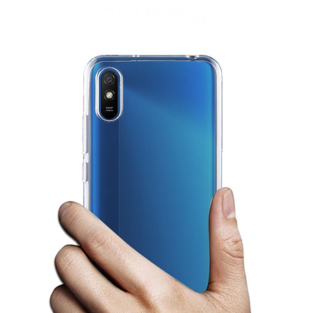 Helmet Case TPU Soft Redmi 9A, Clear