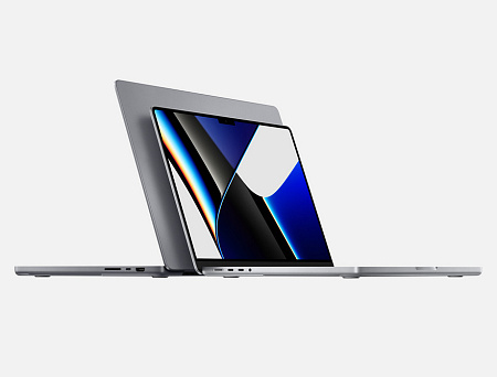 Ноутбук 16,2" Apple MacBook Pro 16 A2485, Космический серый, M1 Pro with 10-core CPU and 16-core GPU, 32Гб/1024Гб, macOS Monterey