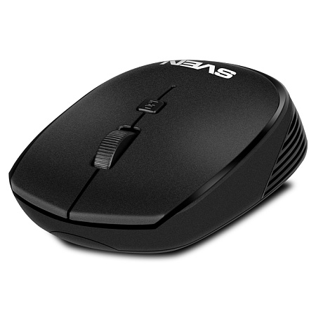 Wireless Mouse SVEN RX-210W, 800-1400 dpi, 4 buttons, Ambidextrous, on/off switch, 50g., 1xAA, 2.4Gh