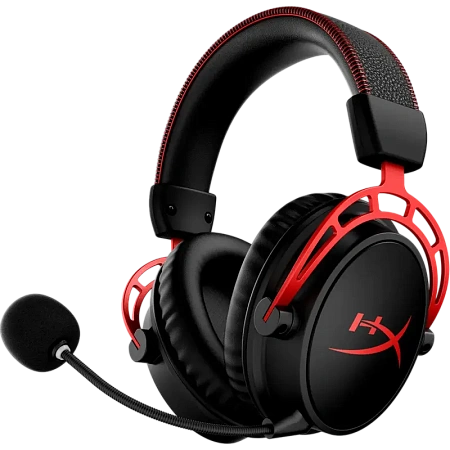 Игровая Гарнитура HyperX Cloud Alpha Wireless, Беспроводной, Черный/Красный