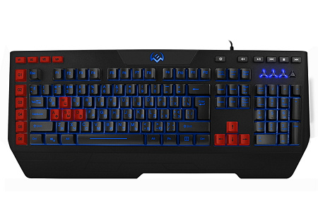 Клавиатура SVEN KB-G9600, Проводное, Чёрный