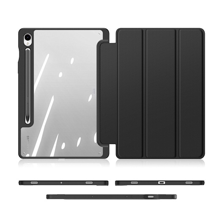 DUX DUCIS Tablet Case Samsung Tab S10 Lite / S10 FE / S9 / S9 FE Toby, Black