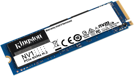 .M.2 NVMe SSD 1.0TB  Kingston  NV1 [PCIe 3.0 x4, R/W:2100/1700MB/s, 240TBW, 3D-NAND TLC]