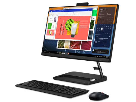 Lenovo AIO IdeaCentre 3 22ITL6 Black (21.5" FHD WVA Pentium 7505 2.0-3.5GHz, 4GB, 256GB, No OS)  