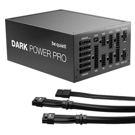 Power Supply ATX 1600W be quiet! DARK POWER PRO 13, 80+ Titanium, 135mm, Active PFC, Full Bridge SR 
