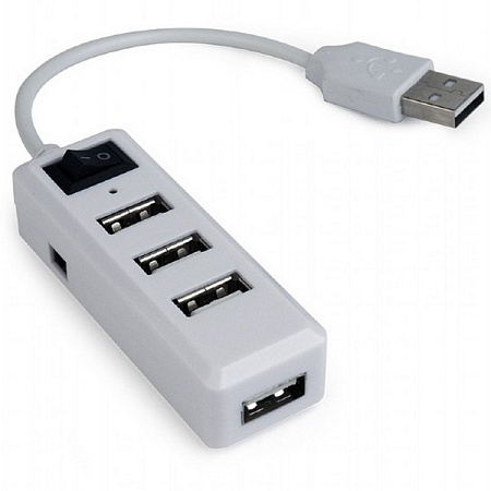 USB 2.0 Hub 4-port Gembird "UHB-U2P4-21", White