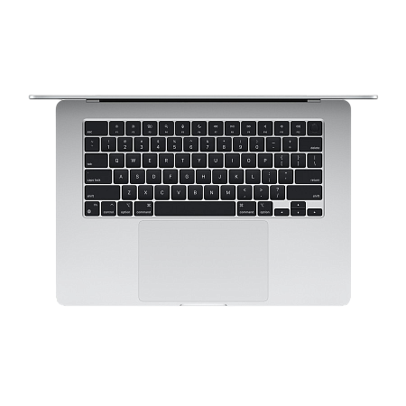 Ноутбук 15,3" Apple MacBook Air A2941, Серебристый, M2 with 8-core CPU and 10-core GPU, 8Гб/256Гб, macOS Ventura