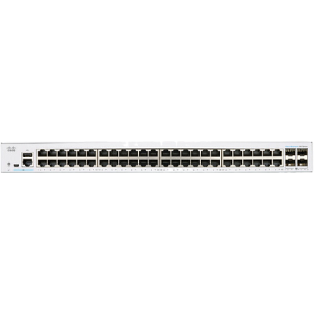 48-port Gigabit Smart Switch Cisco CBS250-48T-4X, 4x10G SFP+