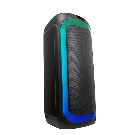 Eden Party Speaker ED-839 80W with 2 Wireless Microphones, H=72cm, Black Eden Party Speaker ED-839 80W with 2 Wireless Microphones, H=72cm, Black